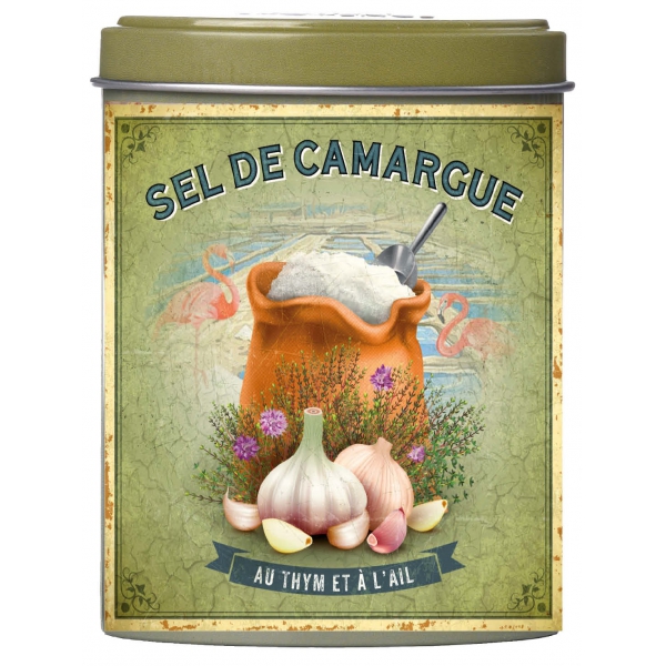 Esprit de Provence - Lata Mistura Sal de Camargue, Tomilho e